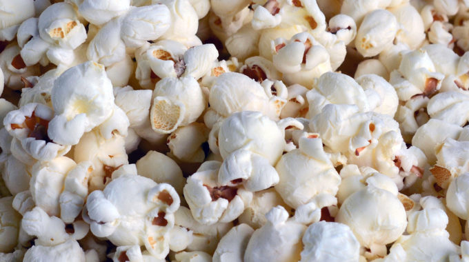 Popcorn Kernels (close Up)