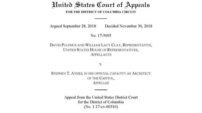 Appeals Court Dismisses Pulphus Lawsuit